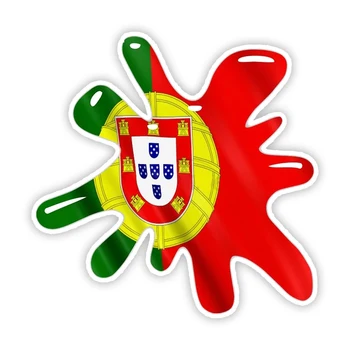 S50512 # 13/15/17 см Индивидуалност PVC Стикер Португалия Португалски Флаг Водоустойчив Автомобили Стикер на Мотоциклет Лаптоп Декоративна