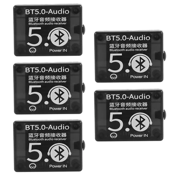5X BT5.0 аудиоприемник MP3 Bluetooth декодер, без да загуби автомобилен говорител Такса аудиоусилителя с калъф