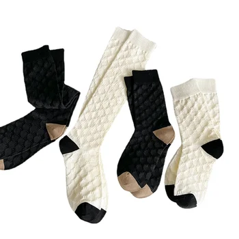 Нови дамски дишащи спортни чорапи за голф, памучни чорапи