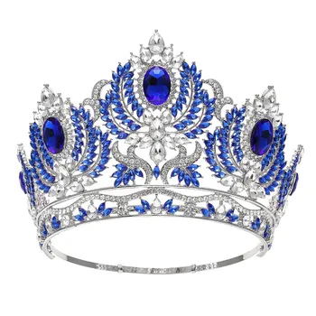 Levery beauty crown кралица цветни crown рокля шоу превръзка на главата