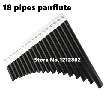 Панфлейта 18 Тръби ABS Духов Инструмент Panpipe C Key Flauta Панфлейта ръчно изработени Flauta Народни Музикални Инструменти 18 Тръби Панфлейта