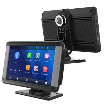 7-инчов сензорен екран Универсален безжичен Carplay Android Auto Автомобилен видеорекордер БТ Wifi FM Мултимедиен авторадио плеър