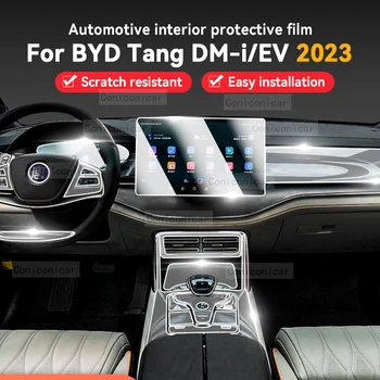 За BYD TANG EV DMI 2022 2023 Аксесоари Панел скоростна Кутия Таблото Навигация Авто Вътрешен Екран Защитно Фолио от TPU
