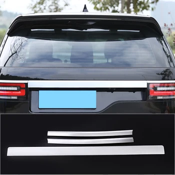 Автомобилни ABS хромирани ленти на задната фенер + ленти тапицерия на задната корица за Land Rover Discovery 5 2017 автоаксесоари 3шт
