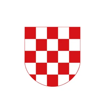 Личност Герб на Хърватия Флаг Стикер на колата Аксесоари Стикер за лаптоп Водоустойчив слънцезащитен крем KK винил PVC 11 см. * 11 cm